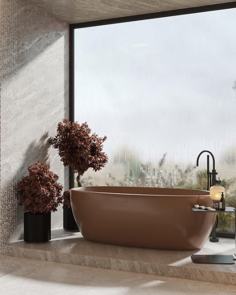 Бежевая ванная: правила оформления, варианты палитры и 70 стильных фото