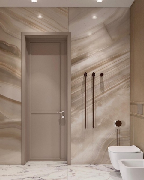 Бежевая ванная: правила оформления, варианты палитры и 70 стильных фото