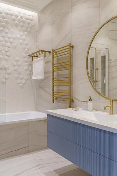 Бежевая ванная: правила оформления, варианты палитры и 70 стильных фото