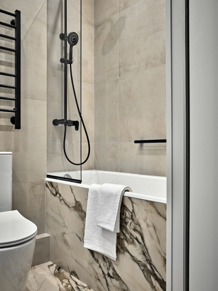 Бежевая ванная: правила оформления, варианты палитры и 70 стильных фото