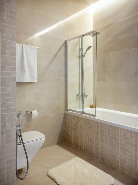 Бежевая ванная: правила оформления, варианты палитры и 70 стильных фото