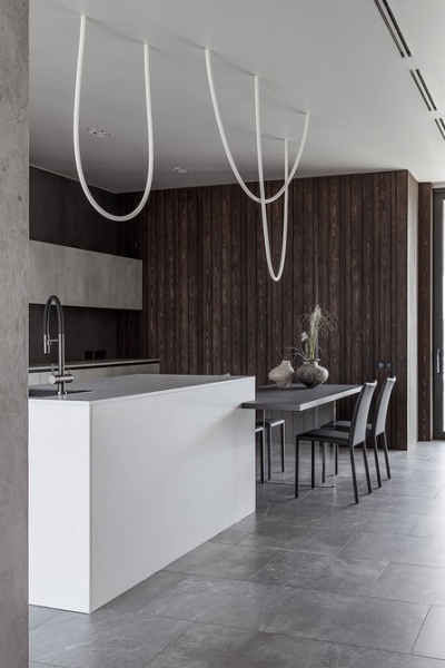 
                                Чистый минимализм: загородный дом в Ростове-на-Дону для семьи с ребенком                            