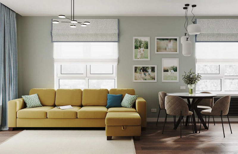 
                                Дизайн кухни-гостиной: особенности зонирования, примеры планировок и 118 фото в разных стилях                            