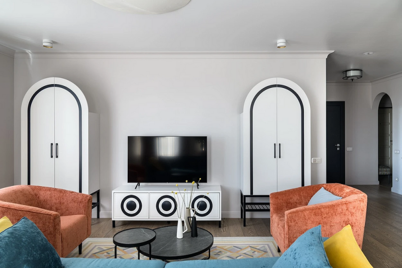 
                                Дизайн кухни-гостиной: особенности зонирования, примеры планировок и 118 фото в разных стилях                            