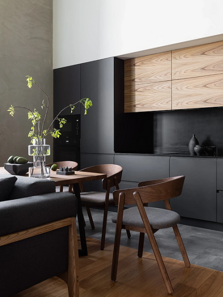 
                                Дизайн кухни-гостиной: особенности зонирования, примеры планировок и 118 фото в разных стилях                            