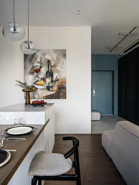 
                                Дизайн кухни-гостиной: особенности зонирования, примеры планировок и 118 фото в разных стилях                            