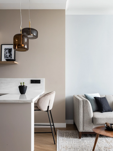 
                                Дизайн кухни-гостиной: особенности зонирования, примеры планировок и 118 фото в разных стилях                            