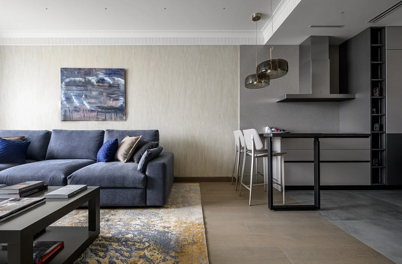 
                                Дизайн кухни-гостиной: особенности зонирования, примеры планировок и 118 фото в разных стилях                            