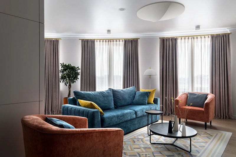 
                                Дизайн кухни-гостиной: особенности зонирования, примеры планировок и 118 фото в разных стилях                            