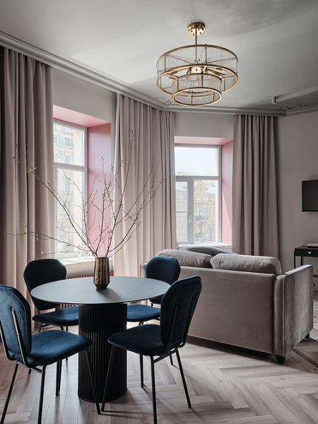 
                                Дизайн кухни-гостиной: особенности зонирования, примеры планировок и 118 фото в разных стилях                            