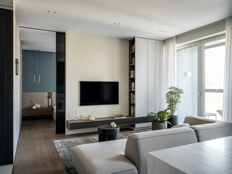 
                                Дизайн кухни-гостиной: особенности зонирования, примеры планировок и 118 фото в разных стилях                            