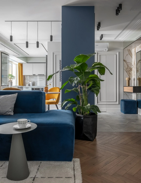 
                                Дизайн кухни-гостиной: особенности зонирования, примеры планировок и 118 фото в разных стилях                            