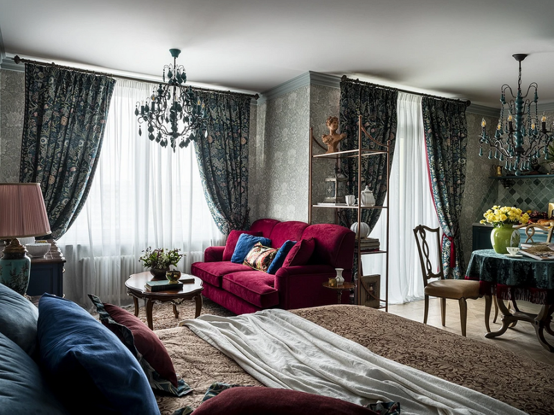 
                                Дизайн кухни-гостиной: особенности зонирования, примеры планировок и 118 фото в разных стилях                            