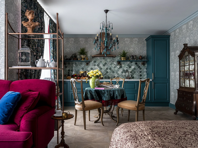 
                                Дизайн кухни-гостиной: особенности зонирования, примеры планировок и 118 фото в разных стилях                            