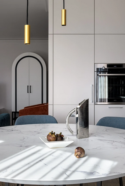 
                                Дизайн кухни-гостиной: особенности зонирования, примеры планировок и 118 фото в разных стилях                            