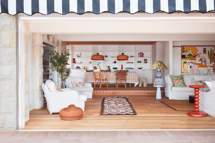 Дом под Сиднеем с летней атмосферой круглый год