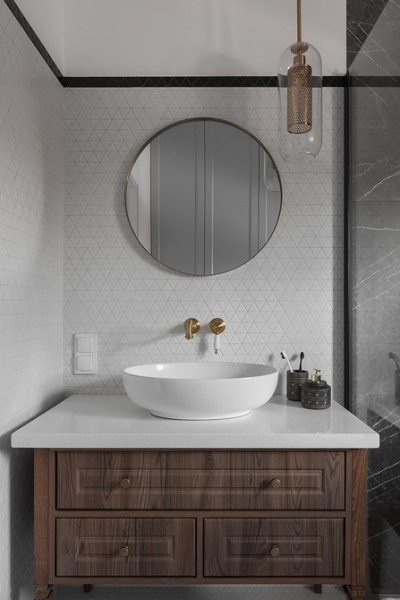 
                                Интерьер для бабушки и дедушки: дом 120 кв. м в Сибири                            