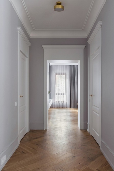 
                                Интерьер для бабушки и дедушки: дом 120 кв. м в Сибири                            