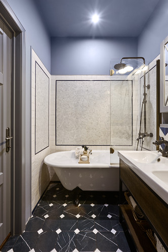 Квартира 73 м² в скандинавском стиле с элементами лофта