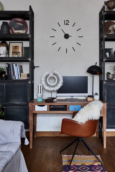 Квартира 73 м² в скандинавском стиле с элементами лофта