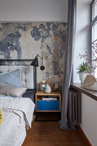 Квартира 73 м² в скандинавском стиле с элементами лофта