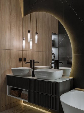 Лаконичная квартира 104 м² в Туле