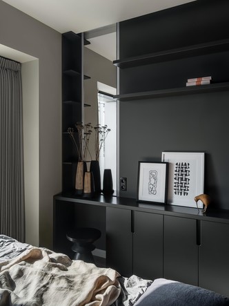 Маленькая квартира 35 м² на 50-м этаже с видом на Москву