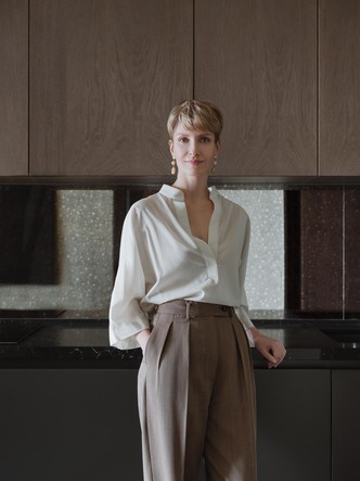 Маленькая квартира 35 м² на 50-м этаже с видом на Москву