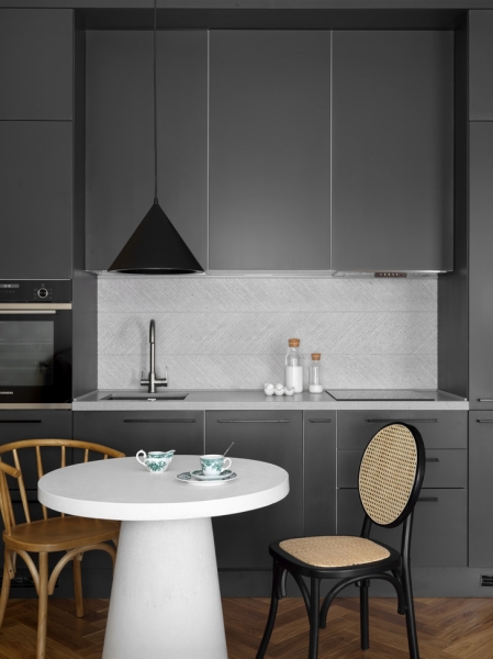 Московская квартира 40 м² в стиле кинфолк