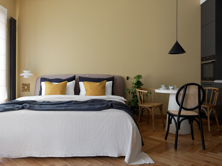 Московская квартира 40 м² в стиле кинфолк