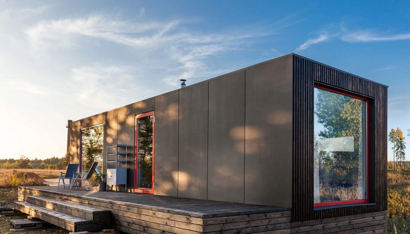 
                                Одноэтажный дом с террасой: 8 классных проектов с планировками (103 фото)                            