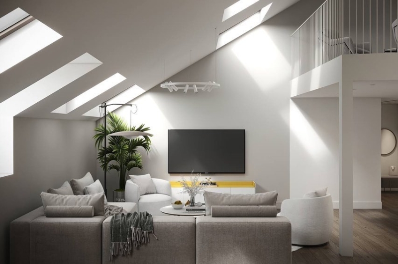 Планировка мансарды: 8 готовых вариантов от дизайнеров и 80 фото