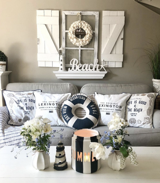 По сезону: 7 классных интерьеров с летним декором