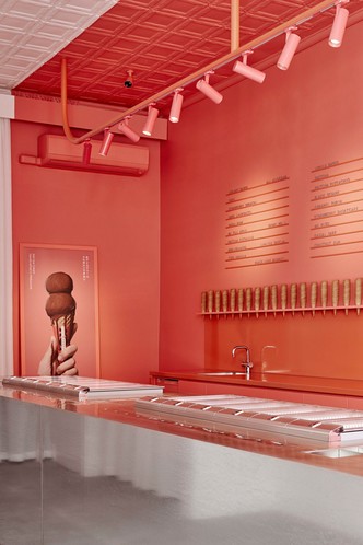 Розовая мечта: магазин мороженого Kori Ice Cream в Мельбурне