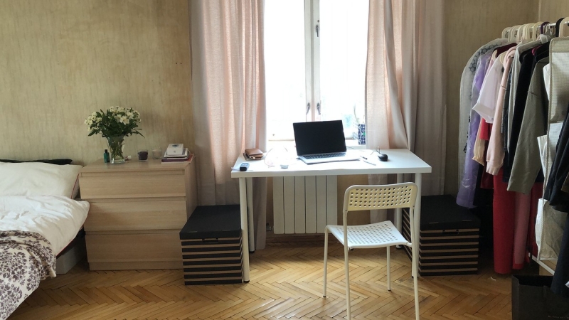 Самая функциональная хрущевка! Квартира 29 кв.м, в которой есть все (фото до и после)