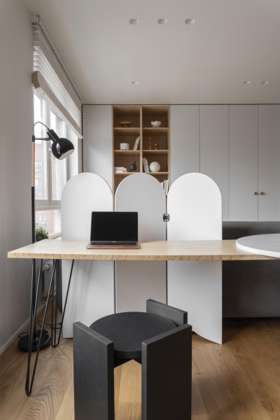 Скандинавская квартира 39 м² в Москве