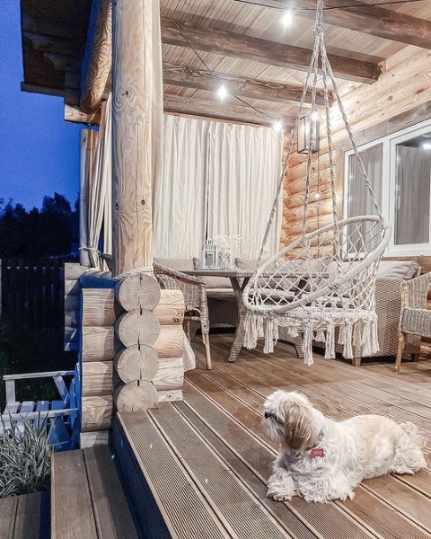 Словно на курорте: 6 красивых террас и веранд в России (55 фото!)