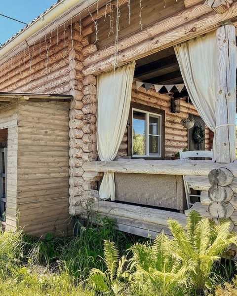 Словно на курорте: 6 красивых террас и веранд в России (55 фото!)