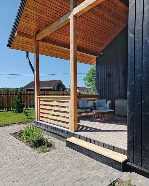 Словно на курорте: 6 красивых террас и веранд в России (55 фото!)