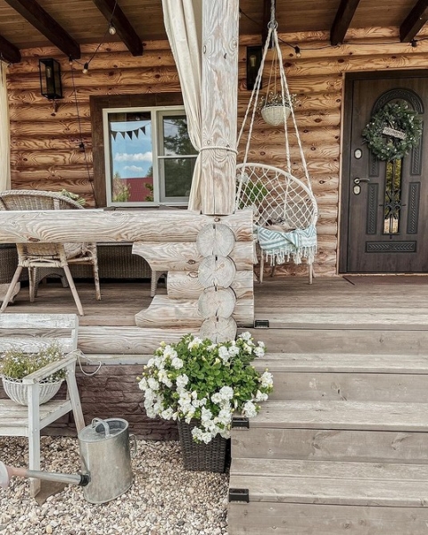 Словно на курорте: 6 красивых террас и веранд в России (55 фото!)