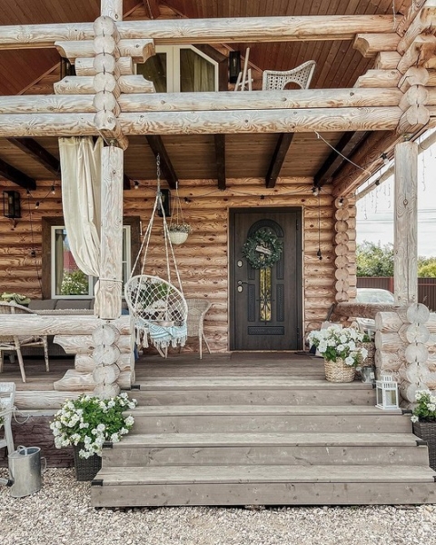 Словно на курорте: 6 красивых террас и веранд в России (55 фото!)