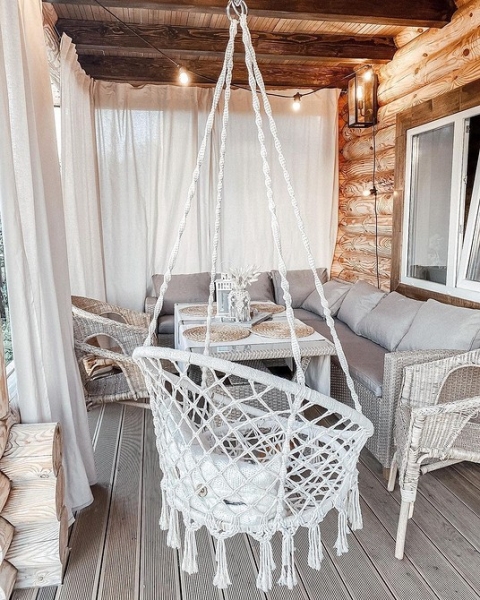 Словно на курорте: 6 красивых террас и веранд в России (55 фото!)