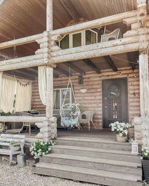 Словно на курорте: 6 красивых террас и веранд в России (55 фото!)