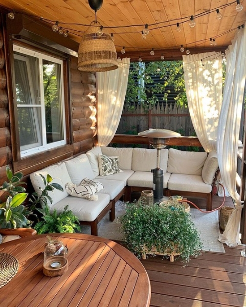 Словно на курорте: 6 красивых террас и веранд в России (55 фото!)