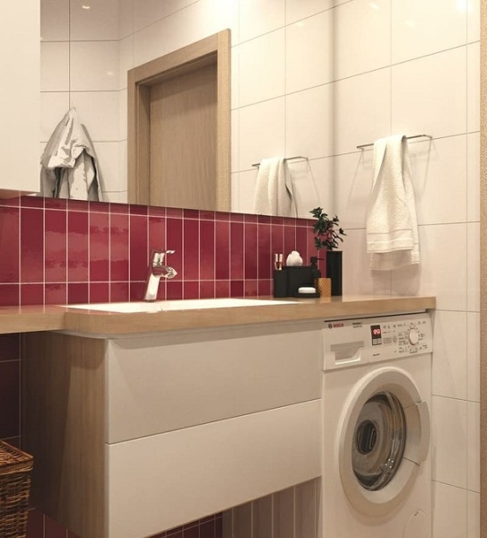 Сочетание плитки в ванной: как скомбинировать разные цвета и фактуры для гармоничного интерьера (97 фото)