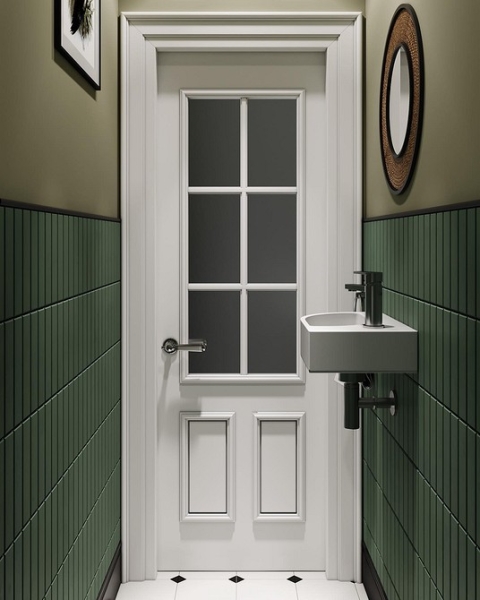 Сочетание плитки в ванной: как скомбинировать разные цвета и фактуры для гармоничного интерьера (97 фото)