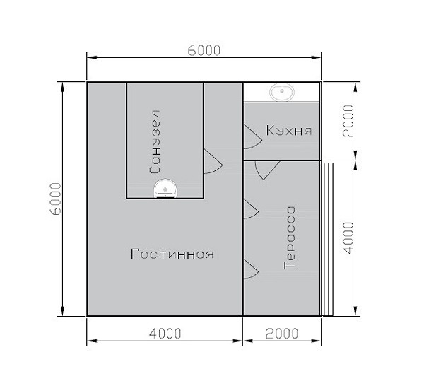 Совсем маленькая дача! Домик 32 кв. м, где приятно отдохнуть