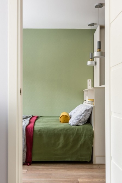 
                                Спальня в хрущевке: 4 потрясающих примера от дизайнеров                            