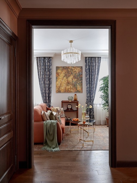 
                                Время пожить для себя: просторная квартира для интеллигентной семейной пары                            