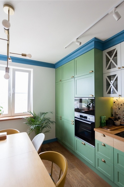 
                                До и после: как дизайнер переделала двушку в типовой панельке для семьи с детьми                             